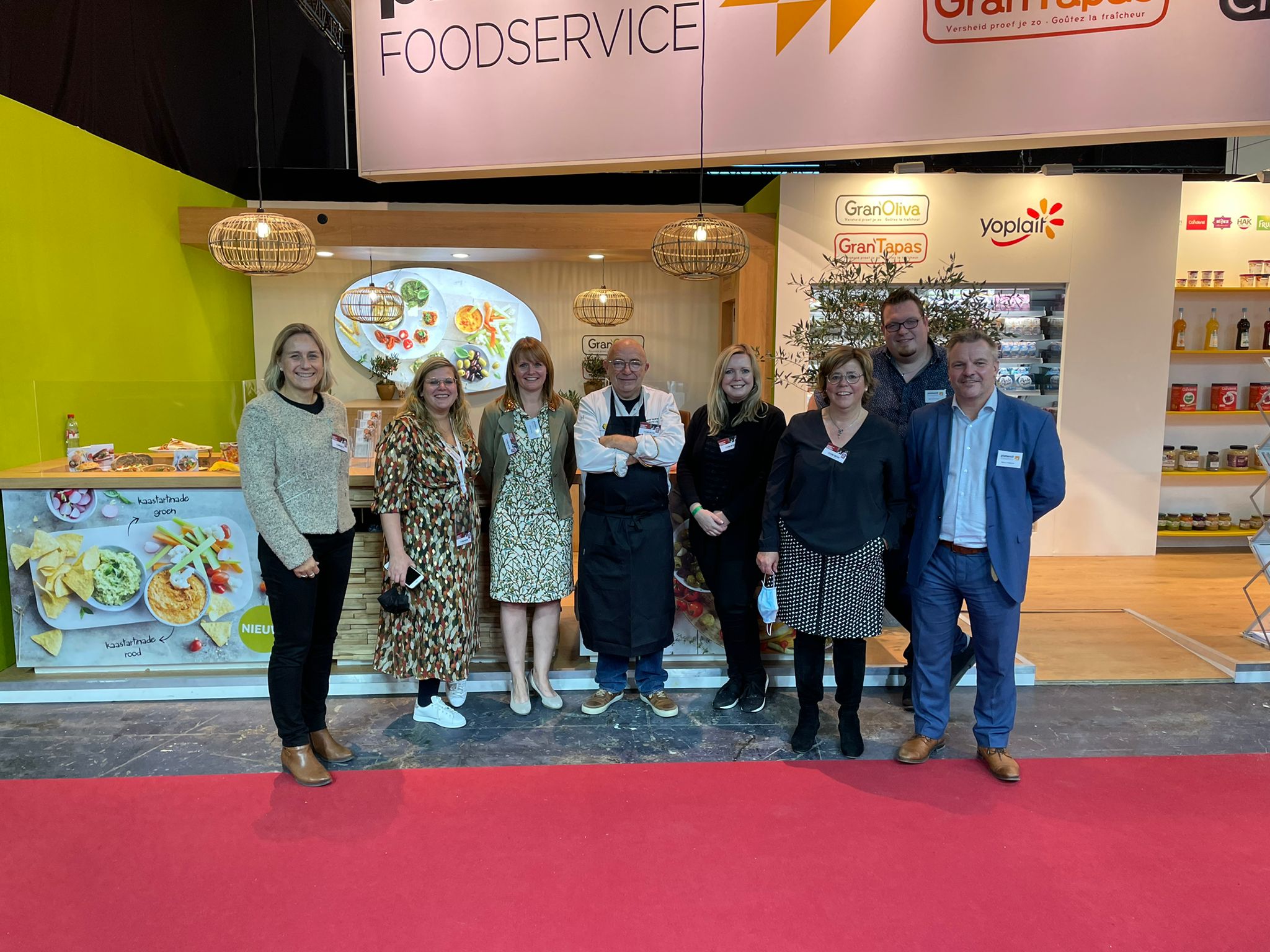 Onze Pietercil Foodservice collega's op Horeca Expo